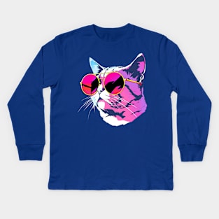 cat Kids Long Sleeve T-Shirt